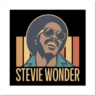 Stevie “The Genius” Wonder Posters and Art